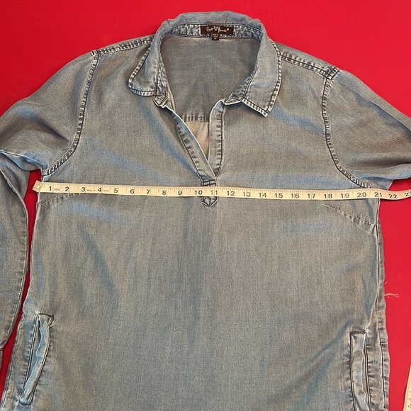 Velvet Heart Jean Dress - Picture 3 of 7